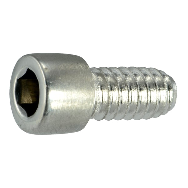 Midwest Fastener 1/4"-20 Socket Head Cap Screw, Polished 18-8 Stainless Steel, 1/2 in Length, 12 PK 33081 - main
